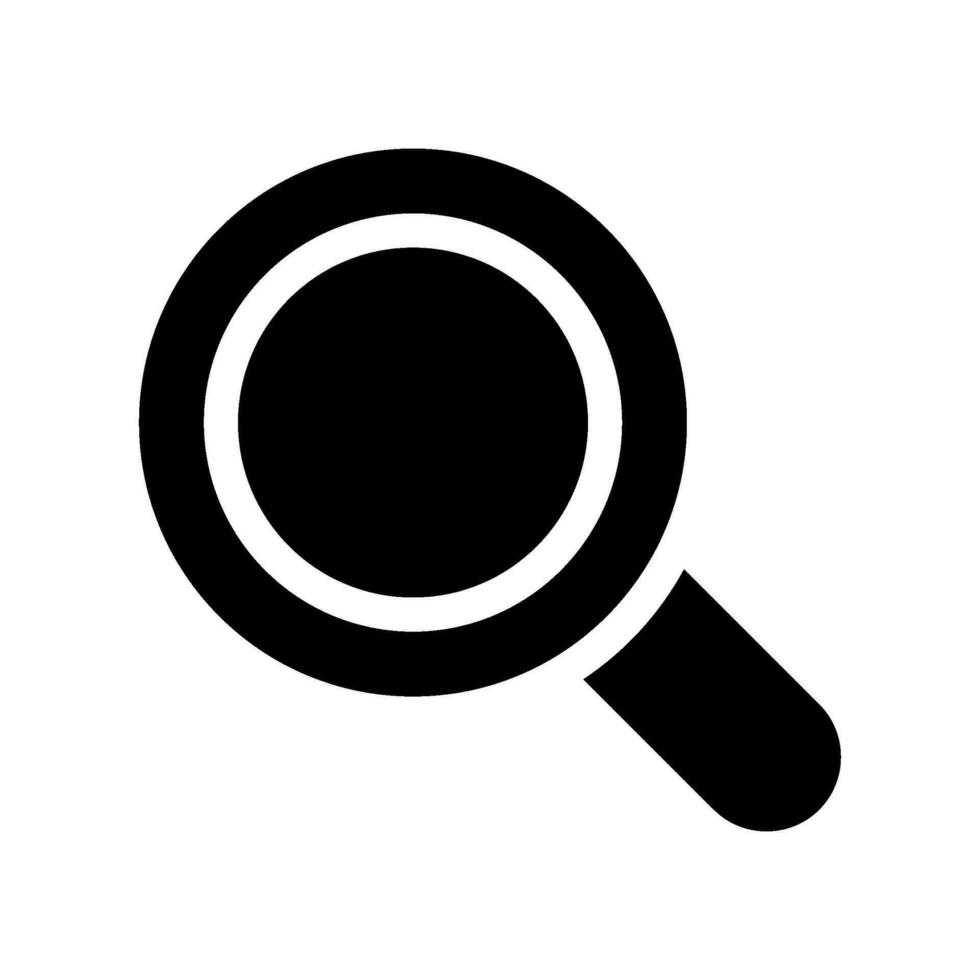 Magnifier Icon Vector Symbol Design Illustration