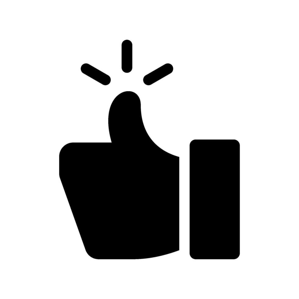 Like Icon Vector Symbol Design Illustration