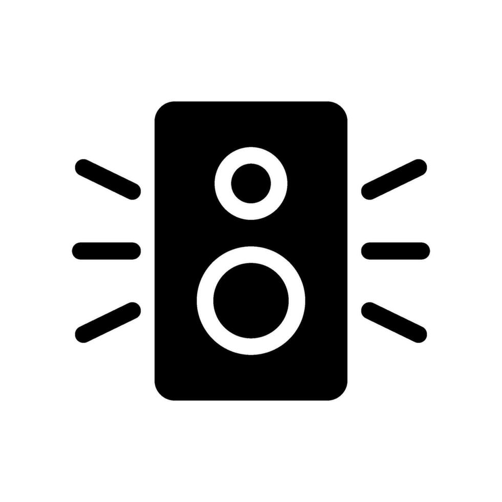 Speaker Icon Vector Symbol Design Illustration