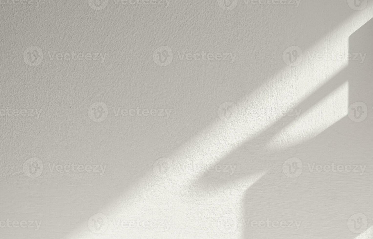 Shadow diagonal on grey cement wall texture. Sunlight overlay white plaster paint on concrete floor,Abstract Light effect for Monochrome photo, mock up, poster, wall art, design presentation photo