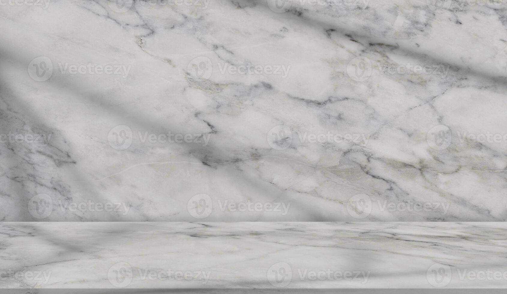 Studio background,Marble Granite Texture with Shadow Line on Wall Background,Empty White,Grey Studio Room with abstract light on Natural Marble floor,Luxury Backdrop display for product presentation photo