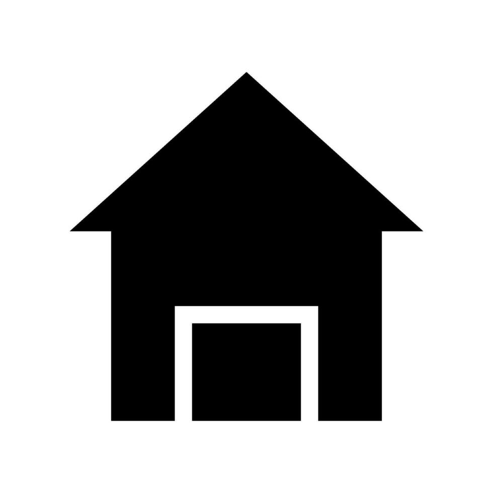 Home Icon Vector Symbol Design Illustration