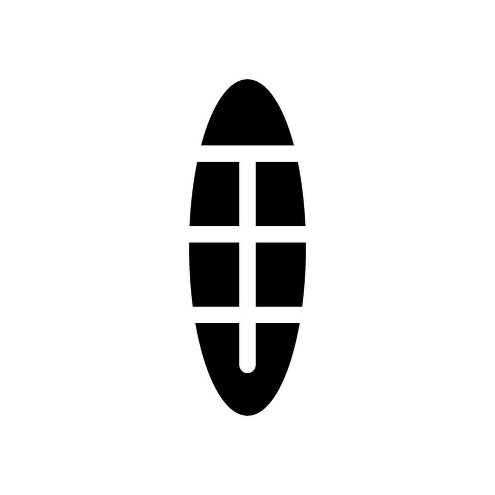 Surfboard Icon Vector Symbol Design Illustration