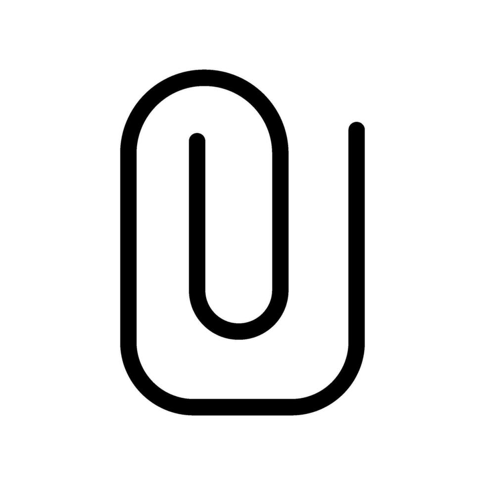 Clip Icon Vector Symbol Design Illustration