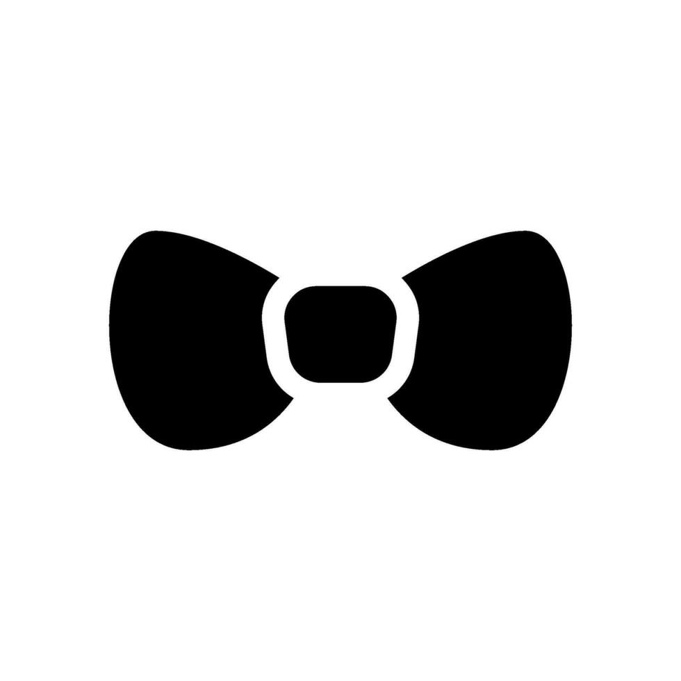 Bow Tie Icon Vector Symbol Design Illustration