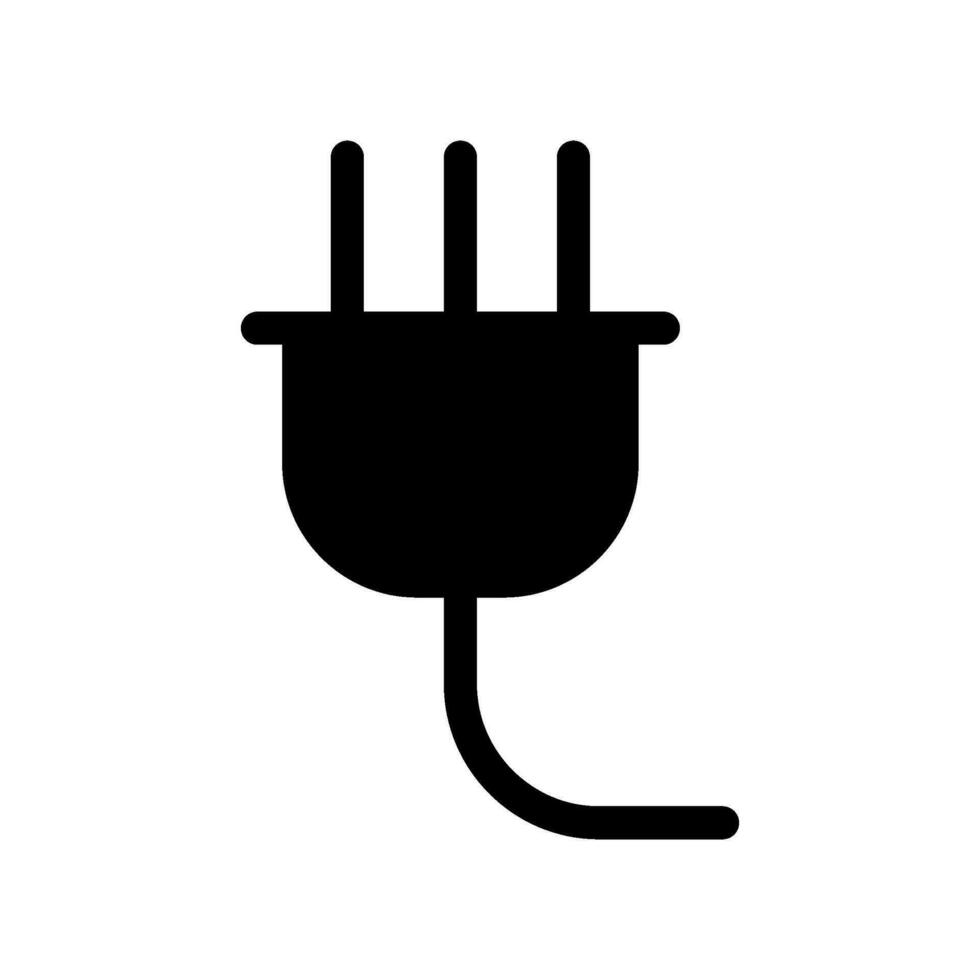 Plug Icon Vector Symbol Design Illustration