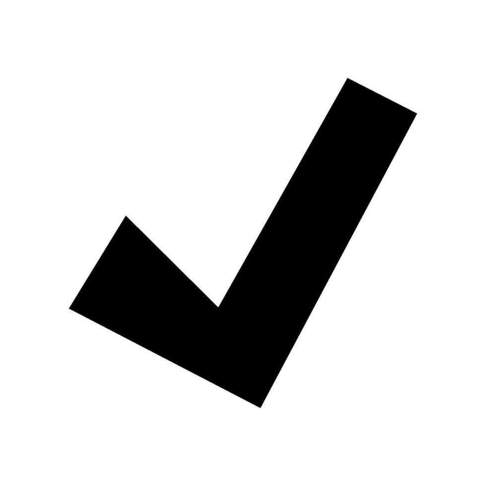 Check Icon Vector Symbol Design Illustration