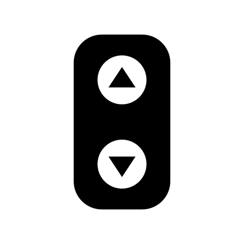 Elevator Buttons Icon Vector Symbol Design Illustration