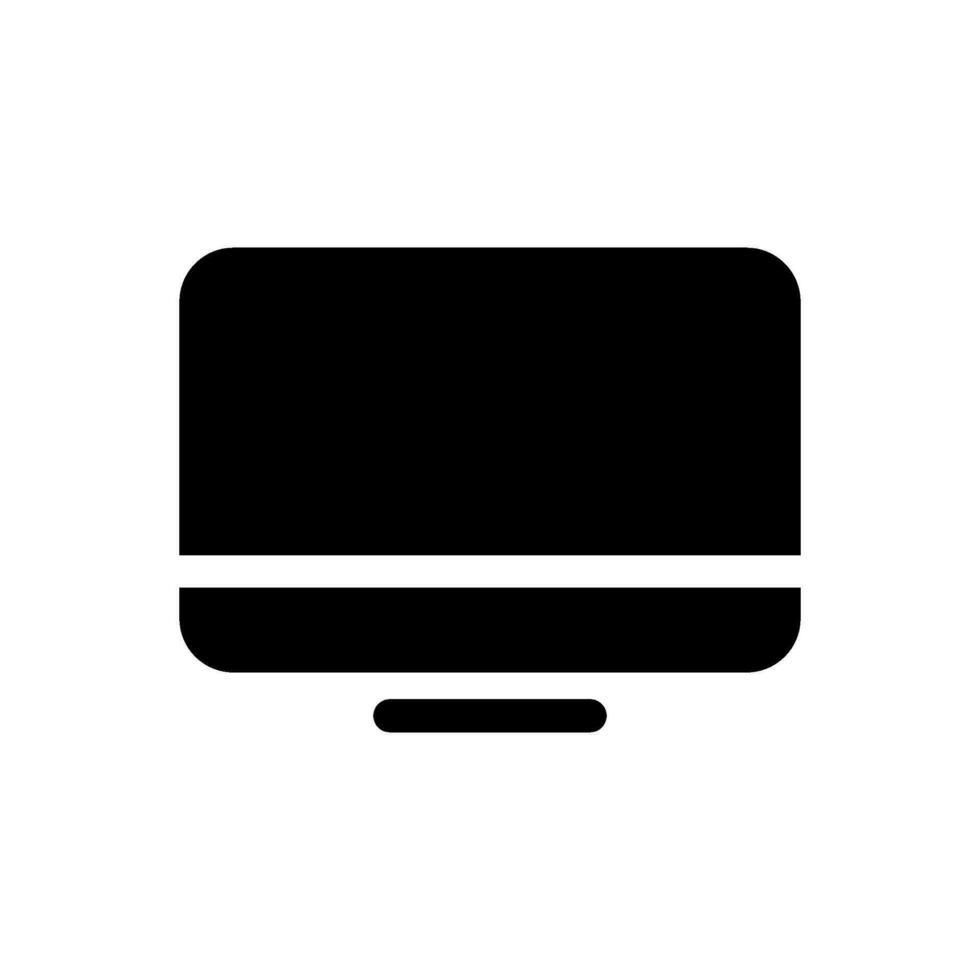 Screen Icon Vector Symbol Design Illustration