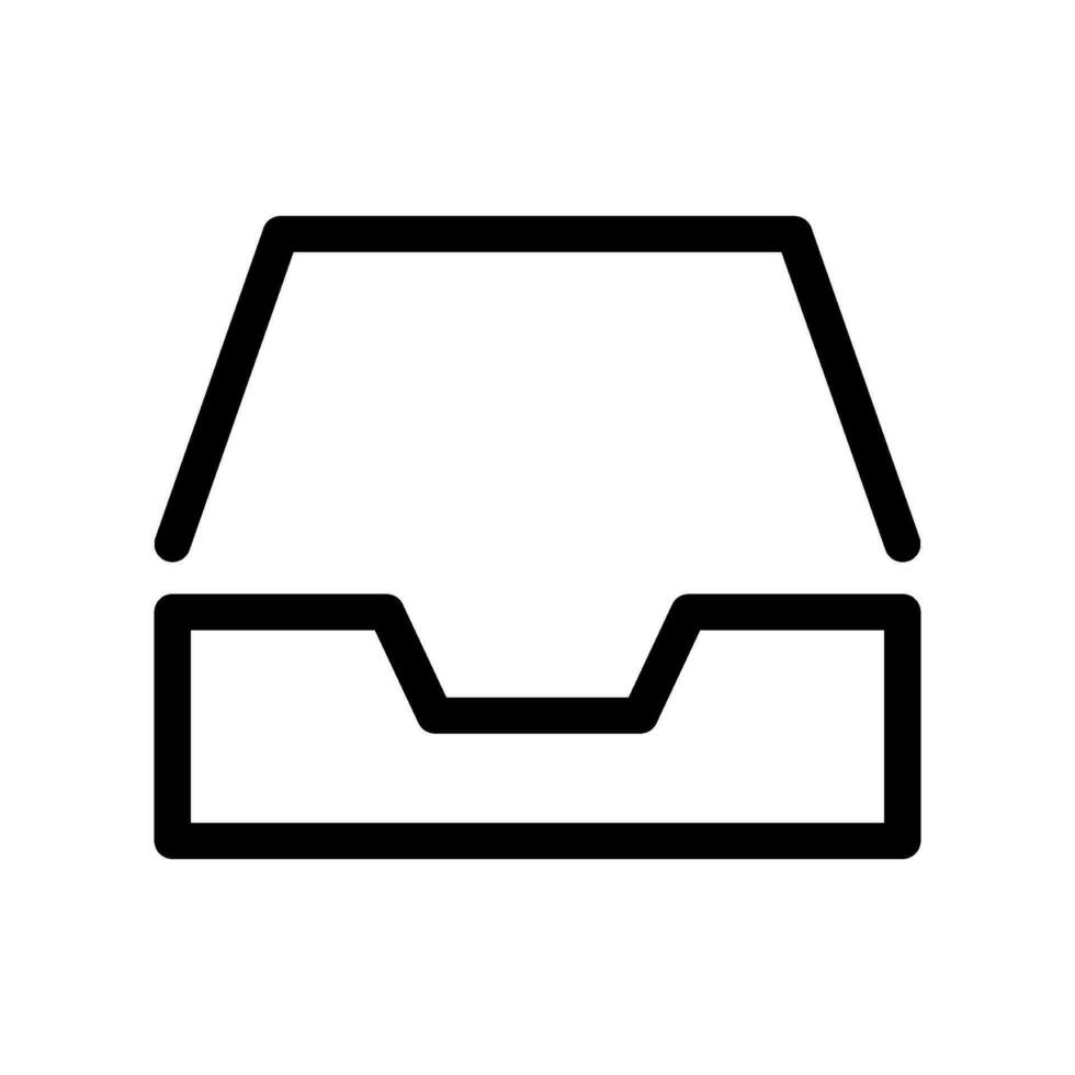Inbox Icon Vector Symbol Design Illustration