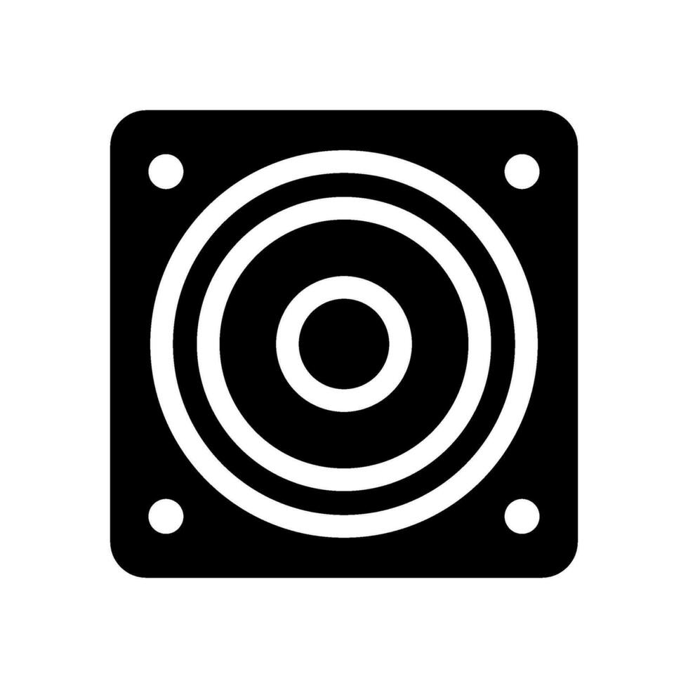 Speaker Icon Vector Symbol Design Illustration