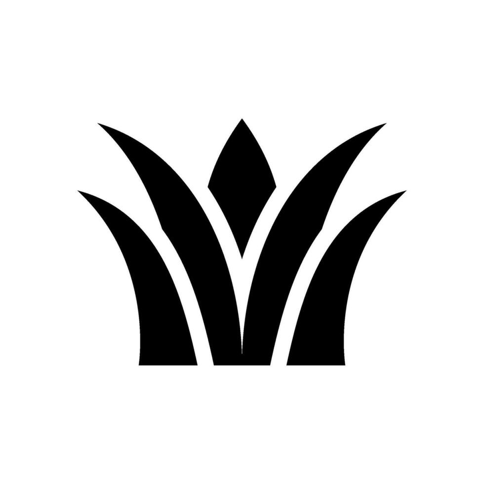 Plant Icon Vector Symbol Design Illustration