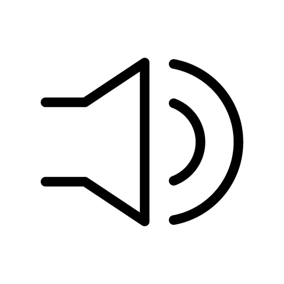 Speaker Icon Vector Symbol Design Illustration