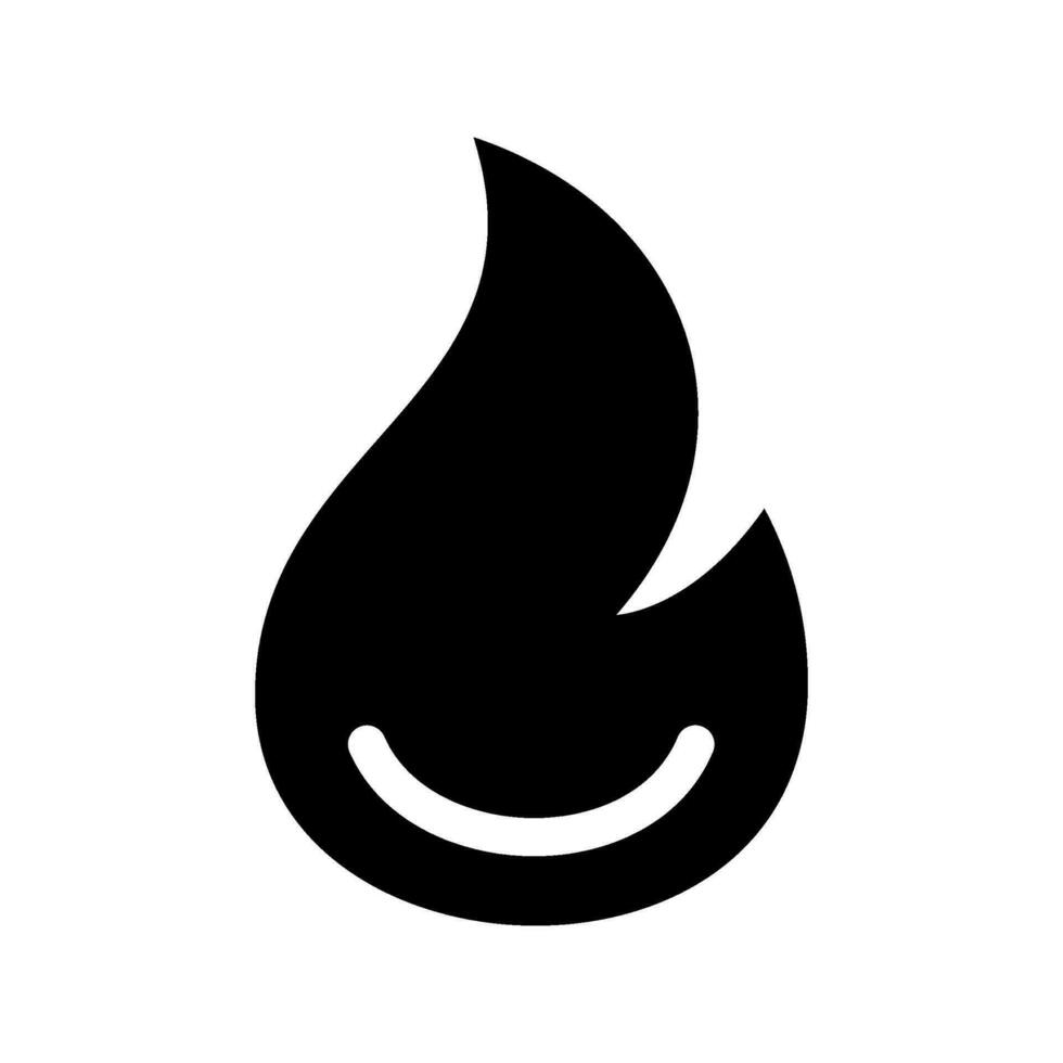 Fire Icon Vector Symbol Design Illustration