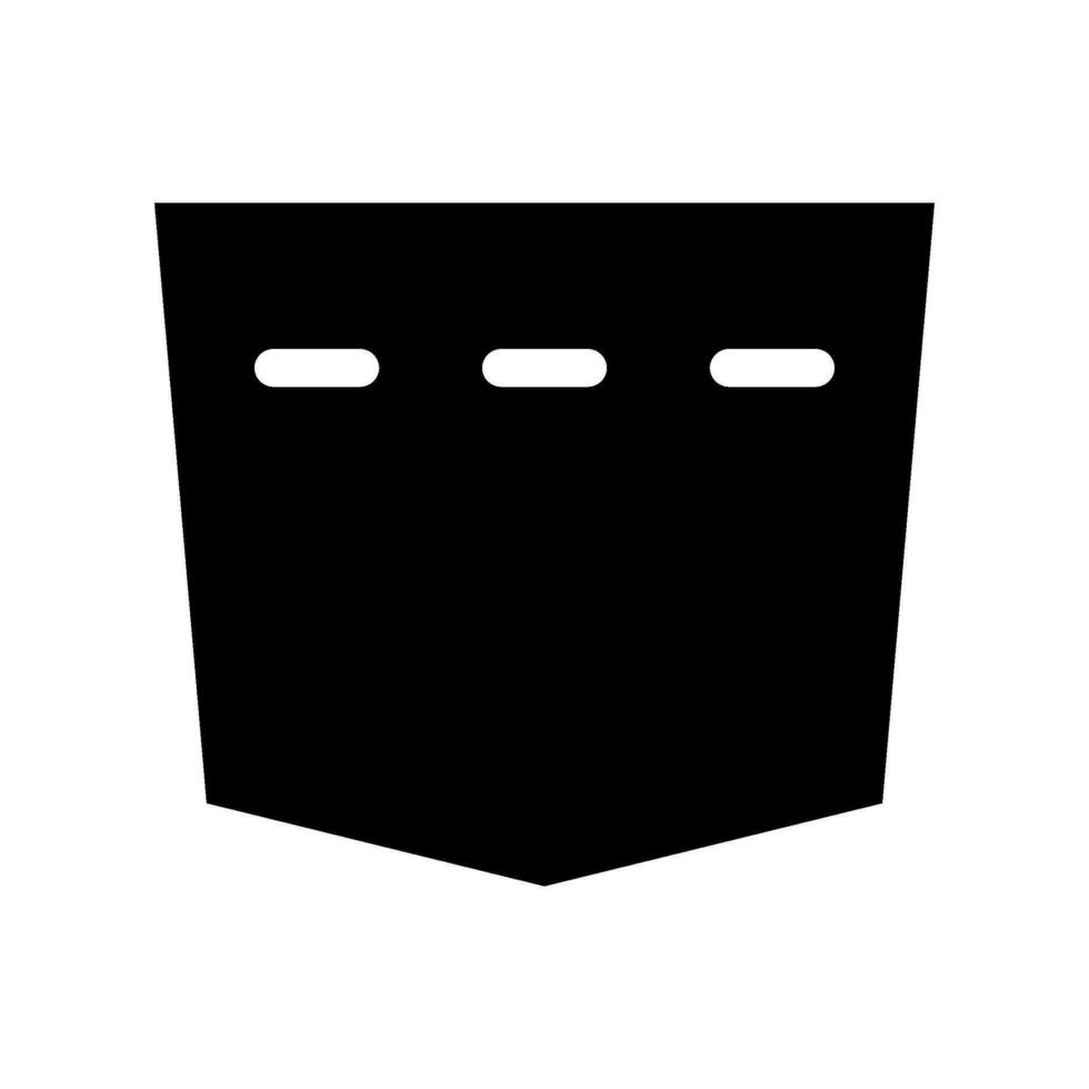Pocket Icon Vector Symbol Design Illustration