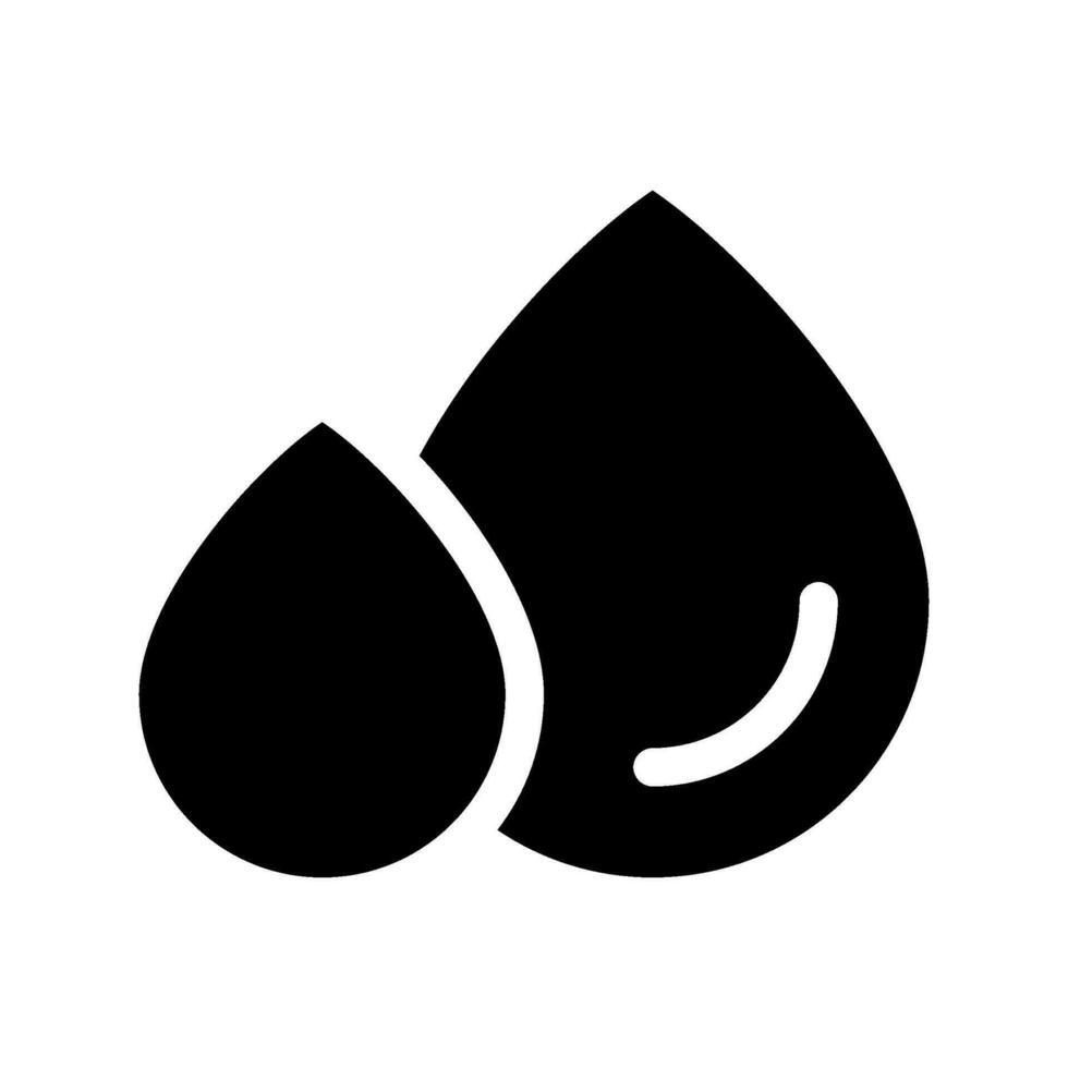 Drop Icon Vector Symbol Design Illustration