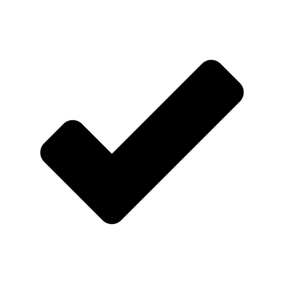 Check Icon Vector Symbol Design Illustration