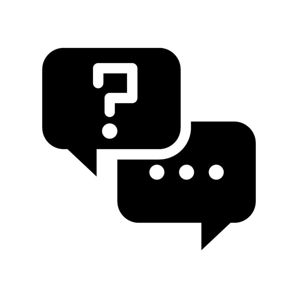 Qa Icon Vector Symbol Design Illustration