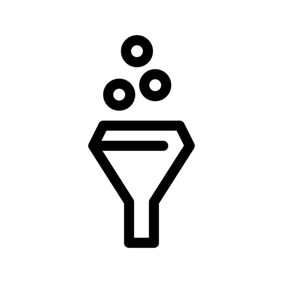 Funnel Icon Vector Symbol Design Illustration