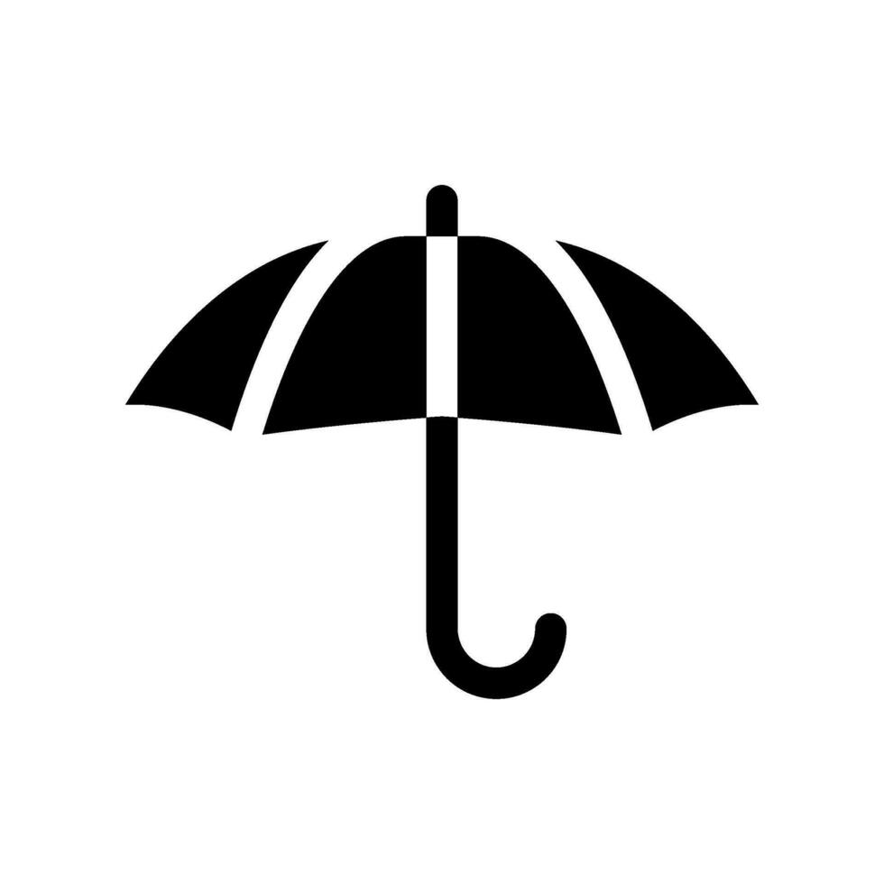 Umbrella Icon Vector Symbol Design Illustration