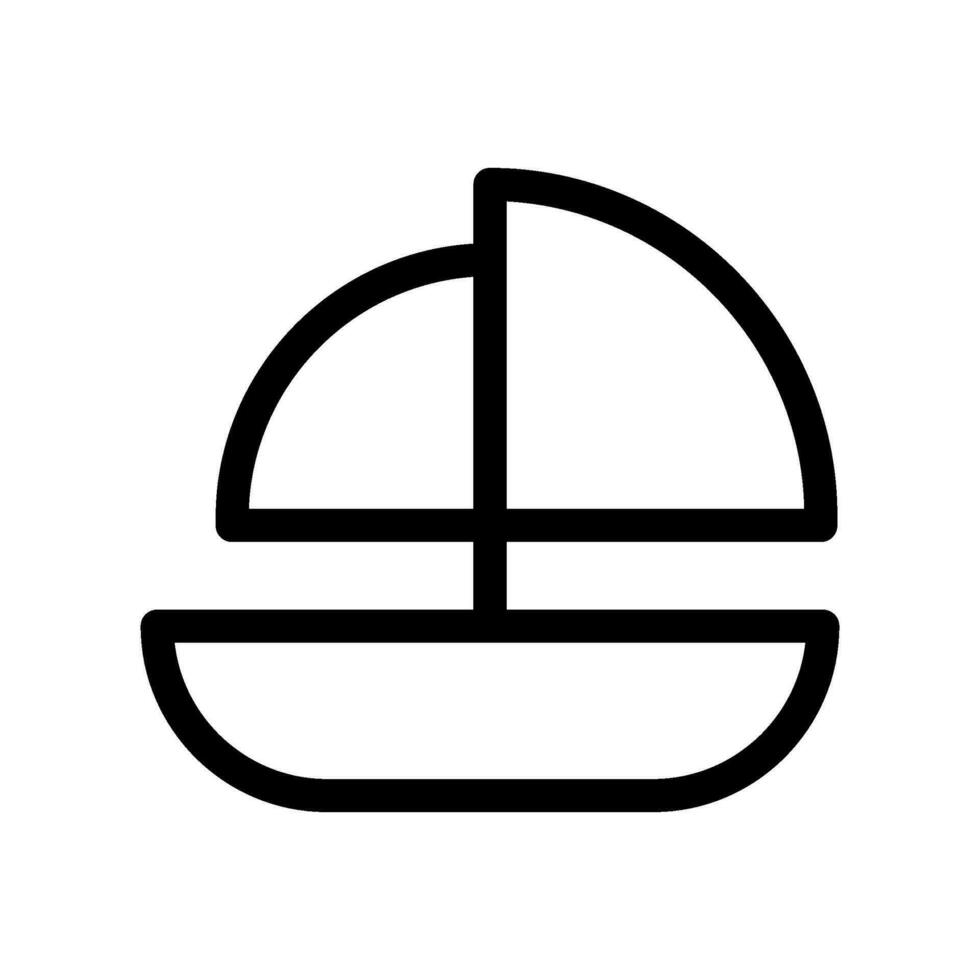 Boat Icon Vector Symbol Design Illustration