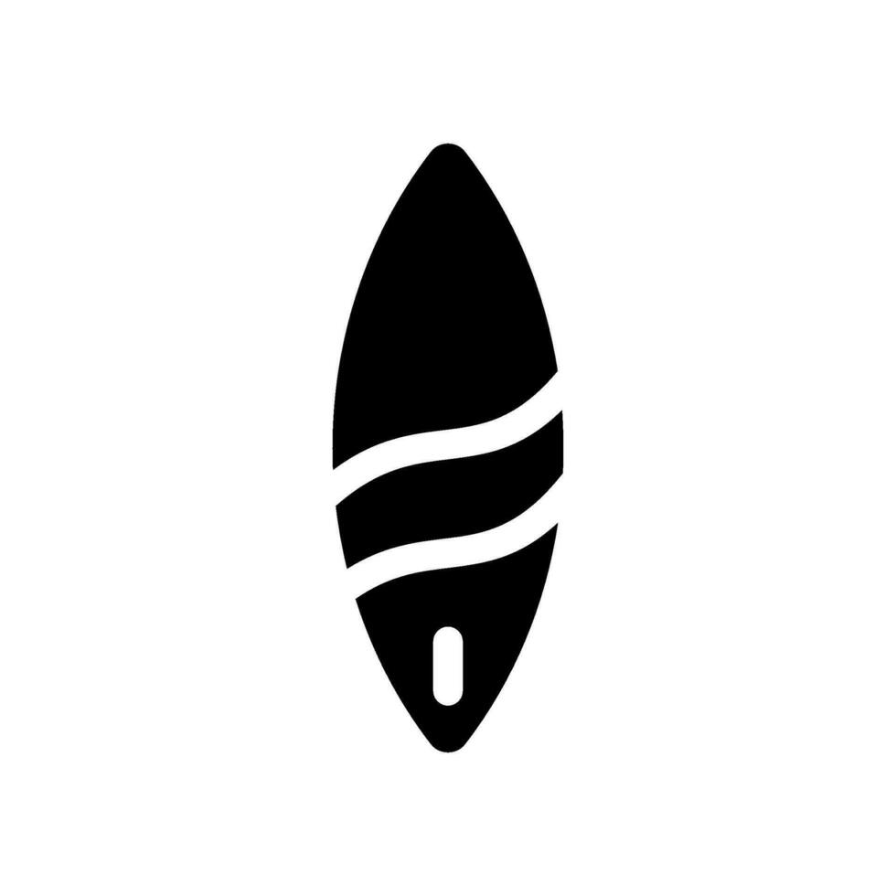 Surfboard Icon Vector Symbol Design Illustration