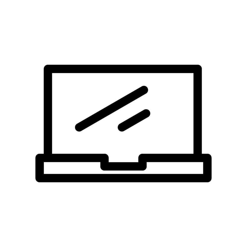 Laptop Icon Vector Symbol Design Illustration