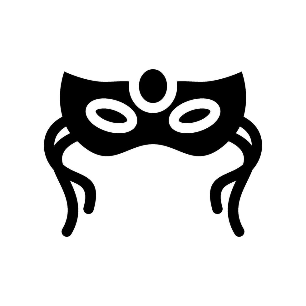 Party Mask Icon Vector Symbol Design Illustration