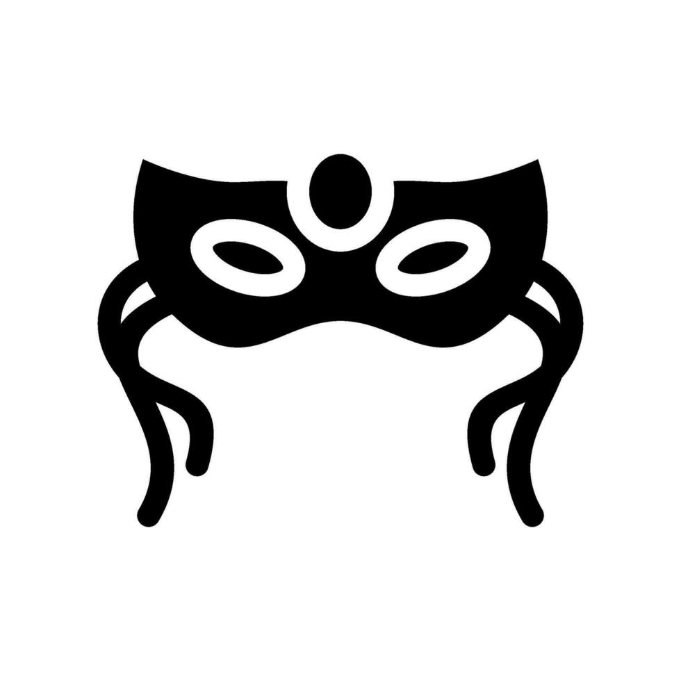 Party Mask Icon Vector Symbol Design Illustration