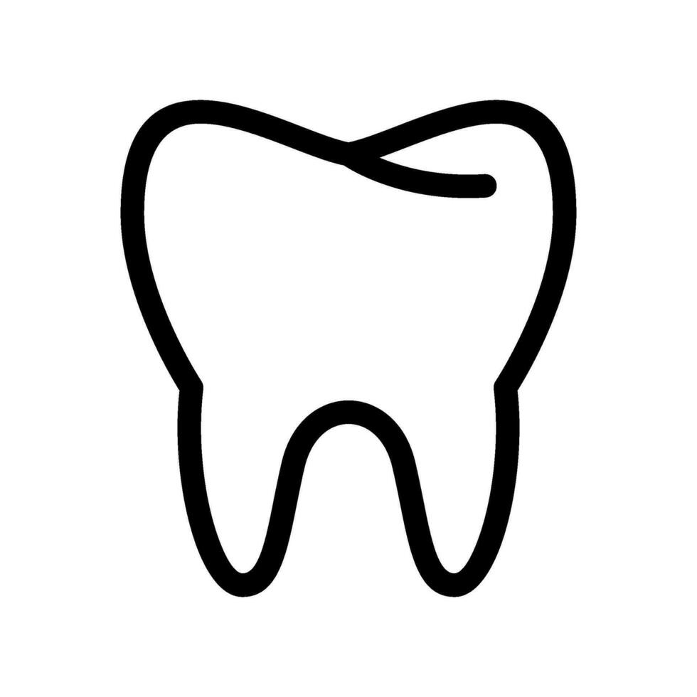 diente icono vector símbolo diseño ilustración