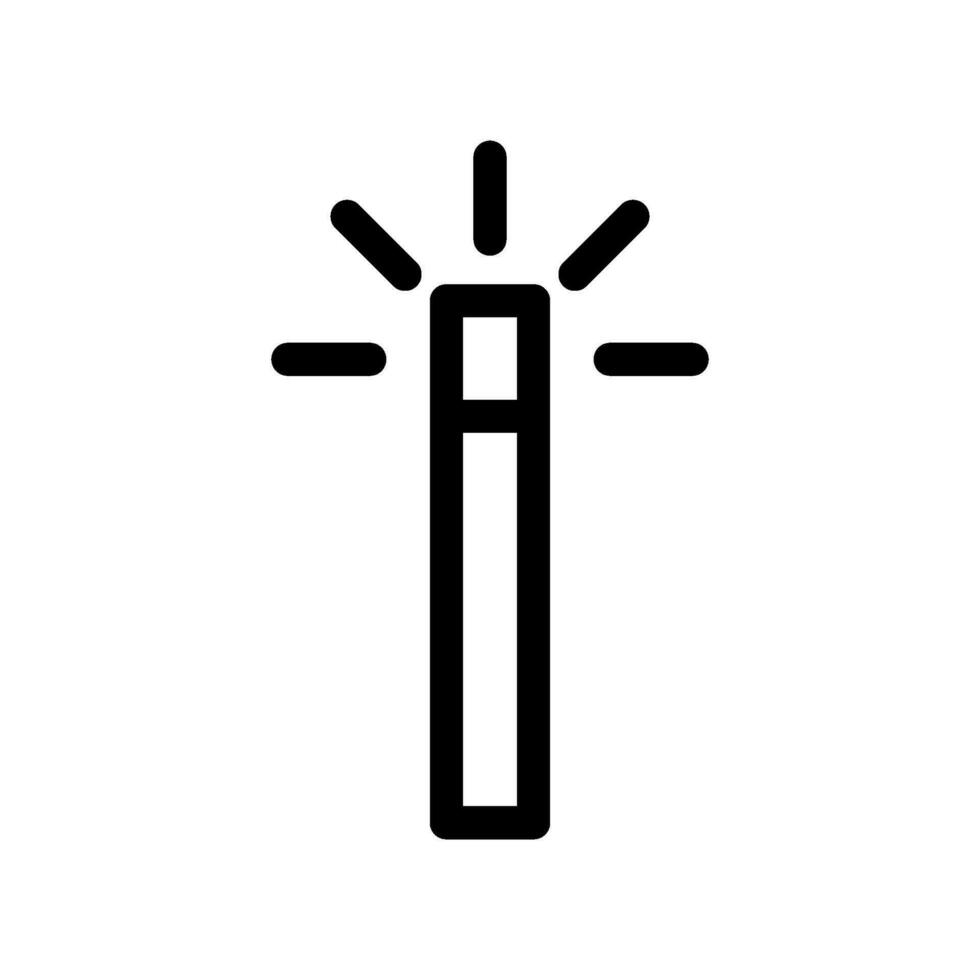 Magic Wand Icon Vector Symbol Design Illustration