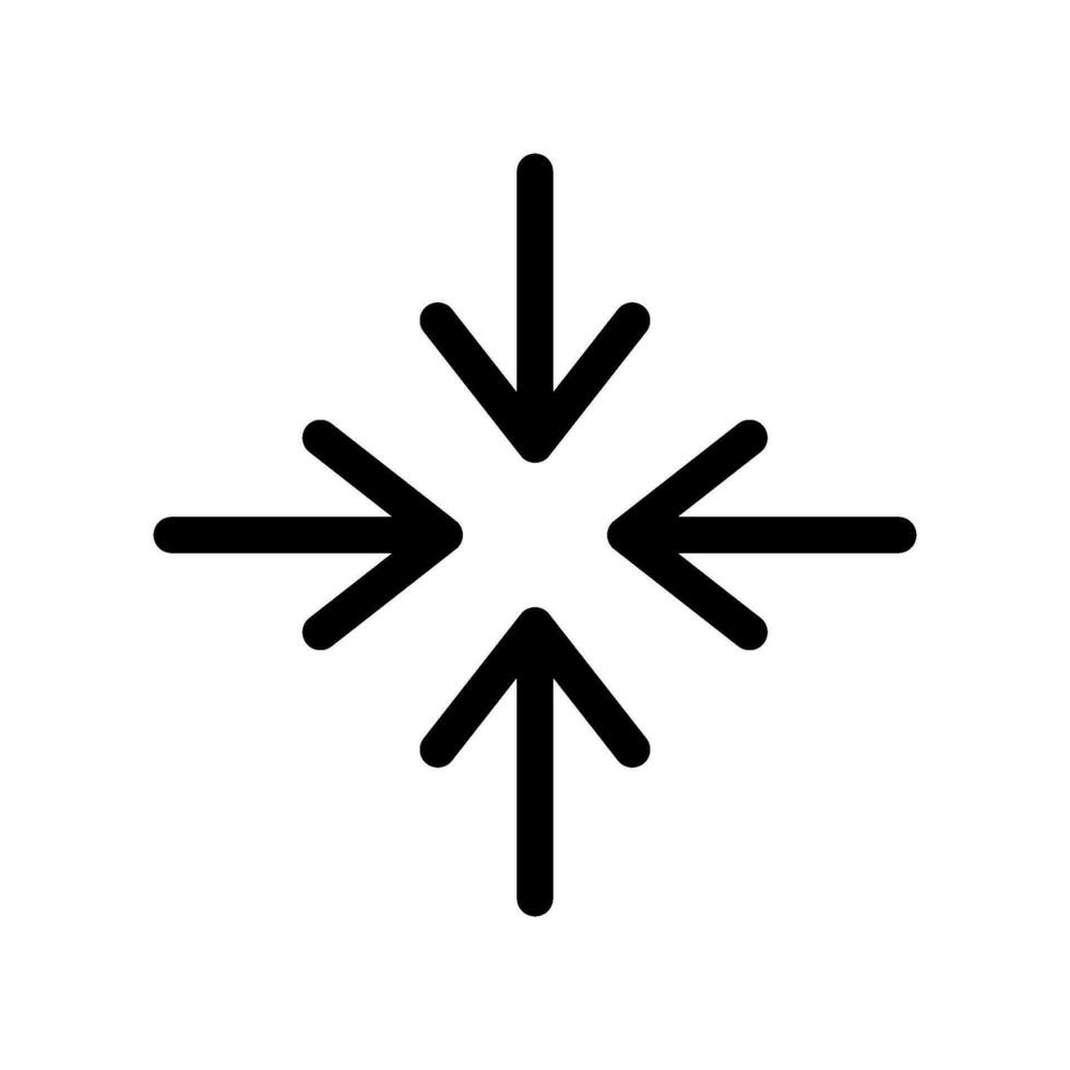 Intersection Icon Vector Symbol Design Illustration