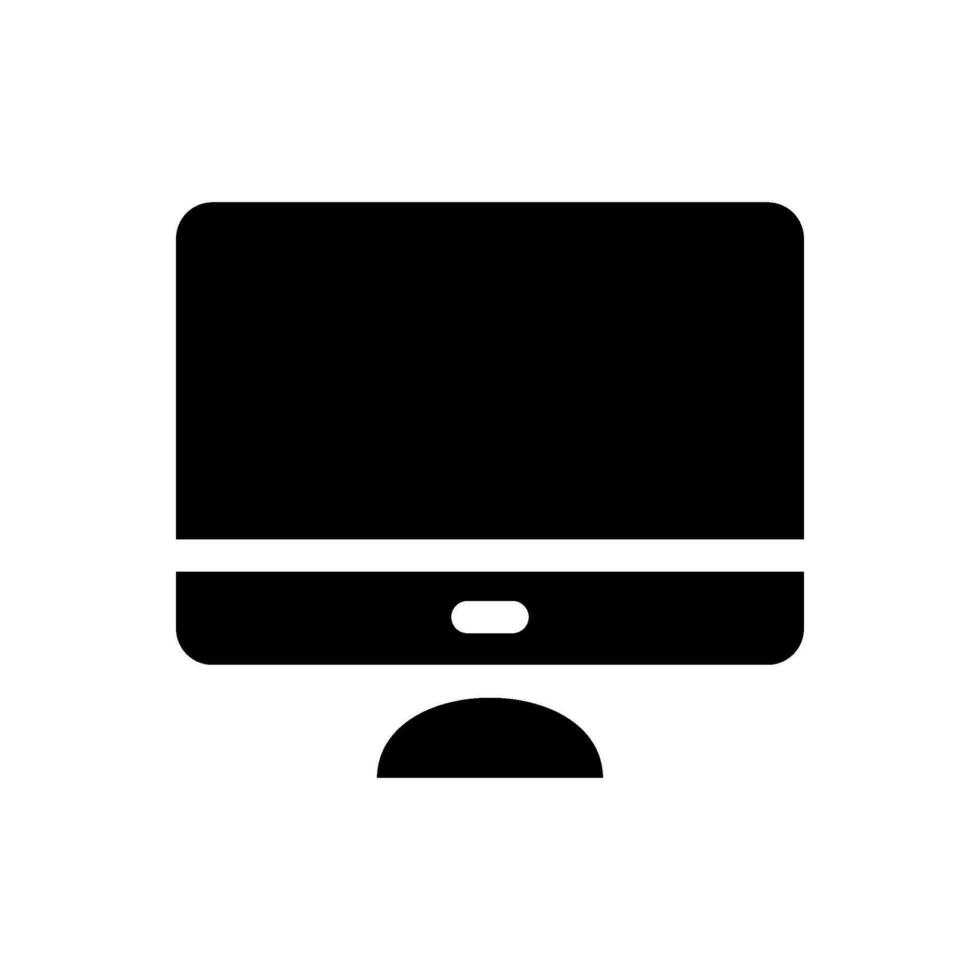 Screen Icon Vector Symbol Design Illustration