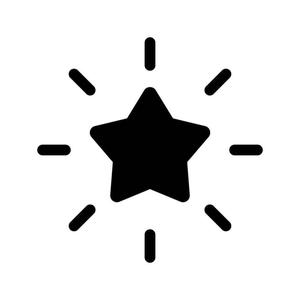 Star Icon Vector Symbol Design Illustration