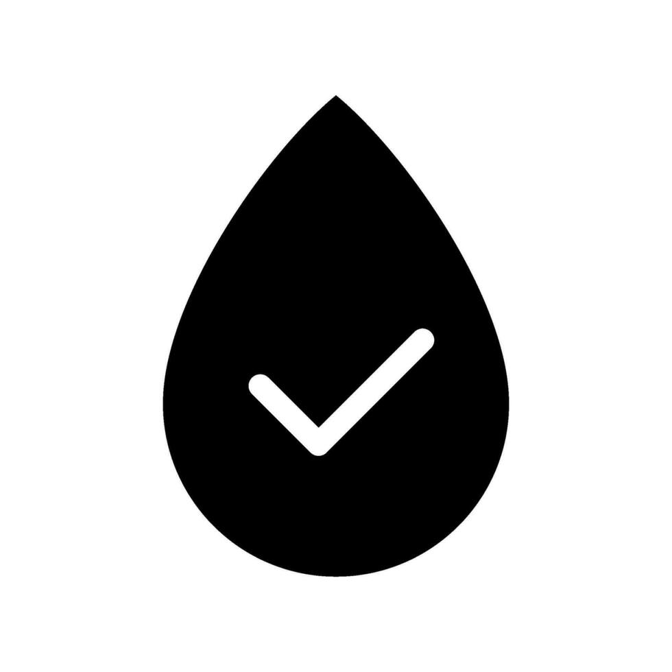 Drop Icon Vector Symbol Design Illustration