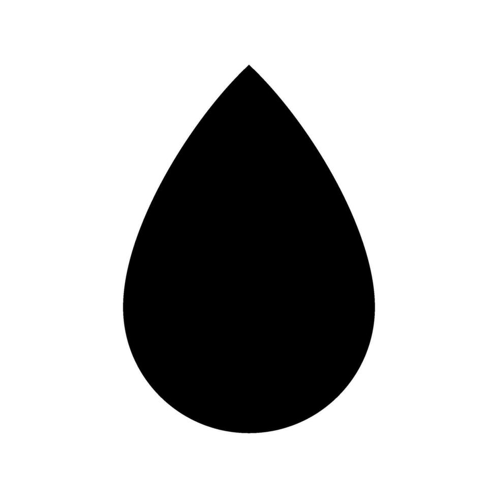 Drop Icon Vector Symbol Design Illustration