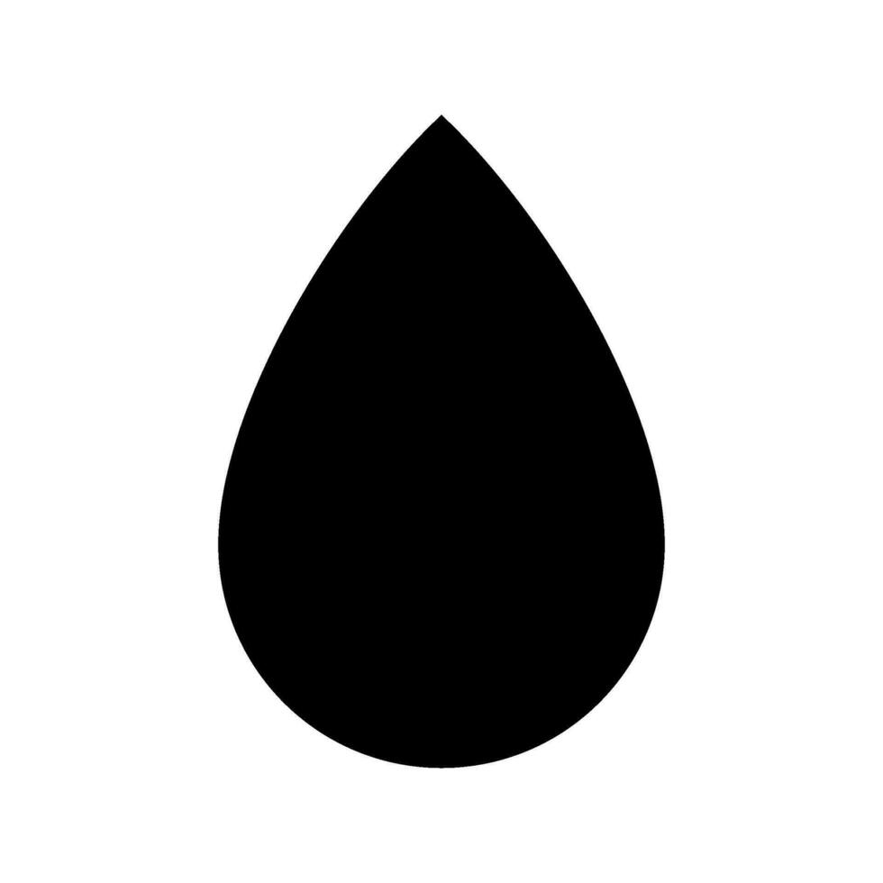 Drop Icon Vector Symbol Design Illustration