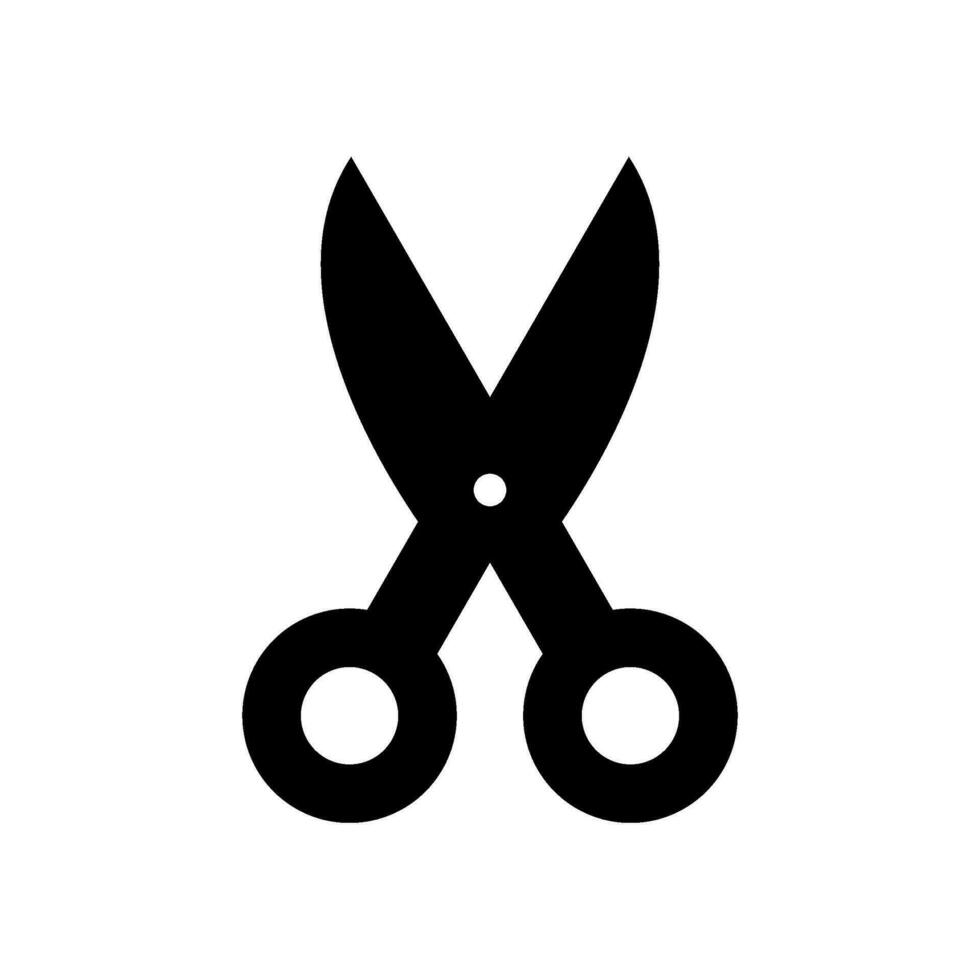 Scissors Icon Vector Symbol Design Illustration