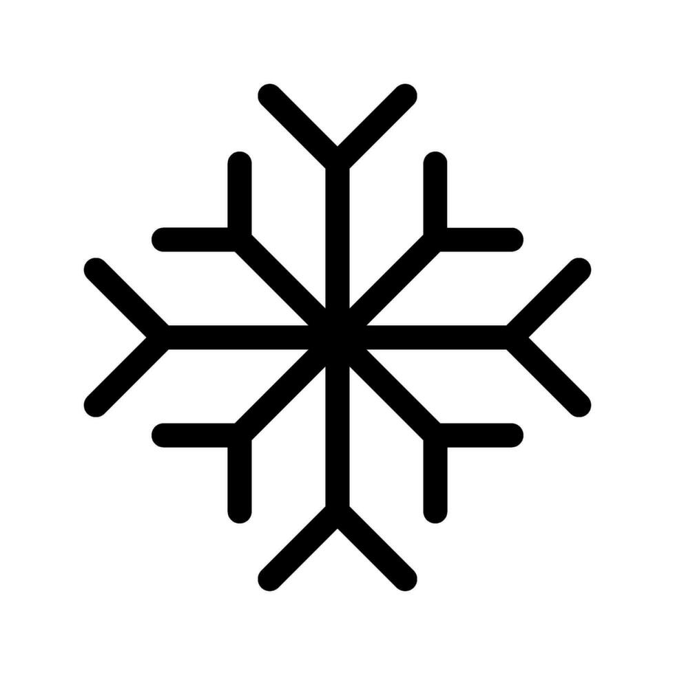 Snow Icon Vector Symbol Design Illustration