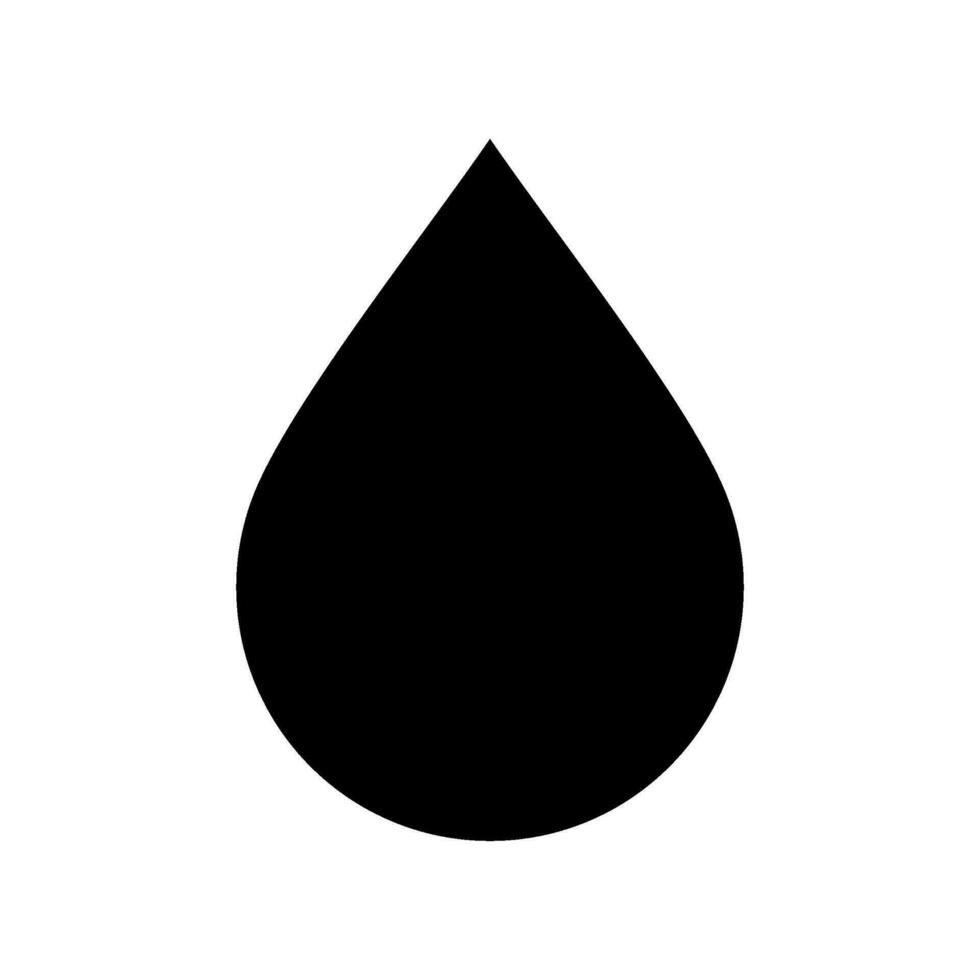 Drop Icon Vector Symbol Design Illustration