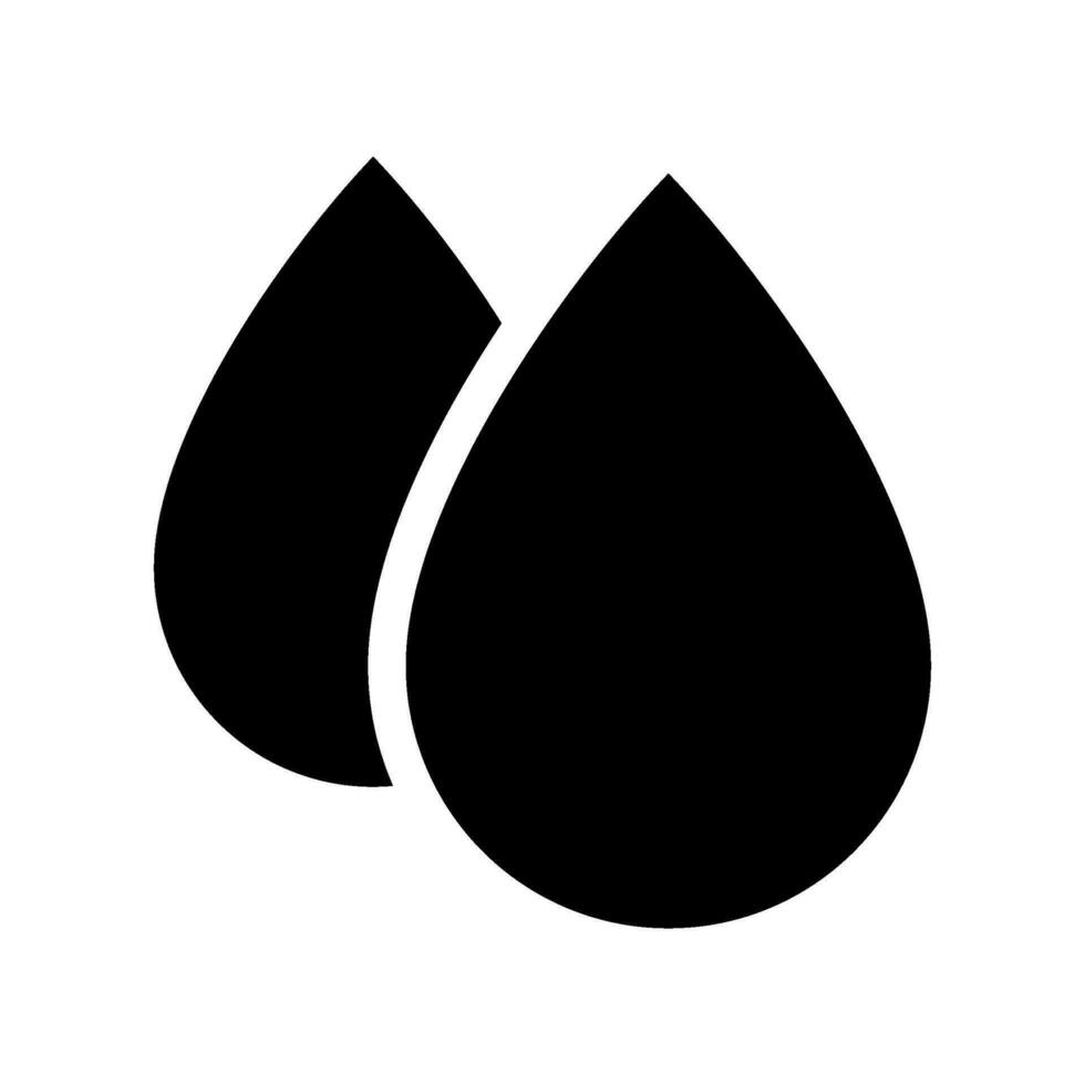 Drop Icon Vector Symbol Design Illustration