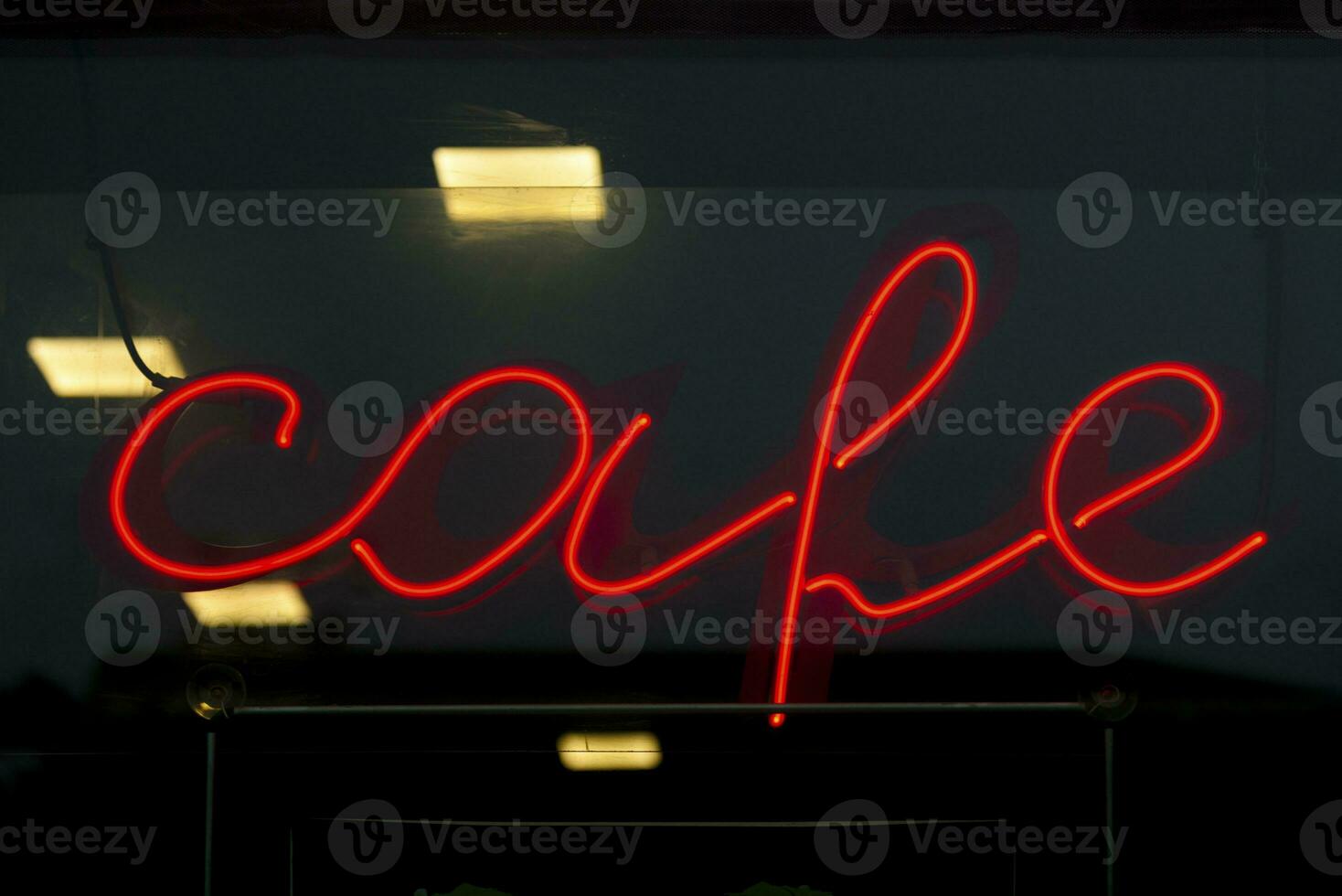 Cafe - Neon light photo