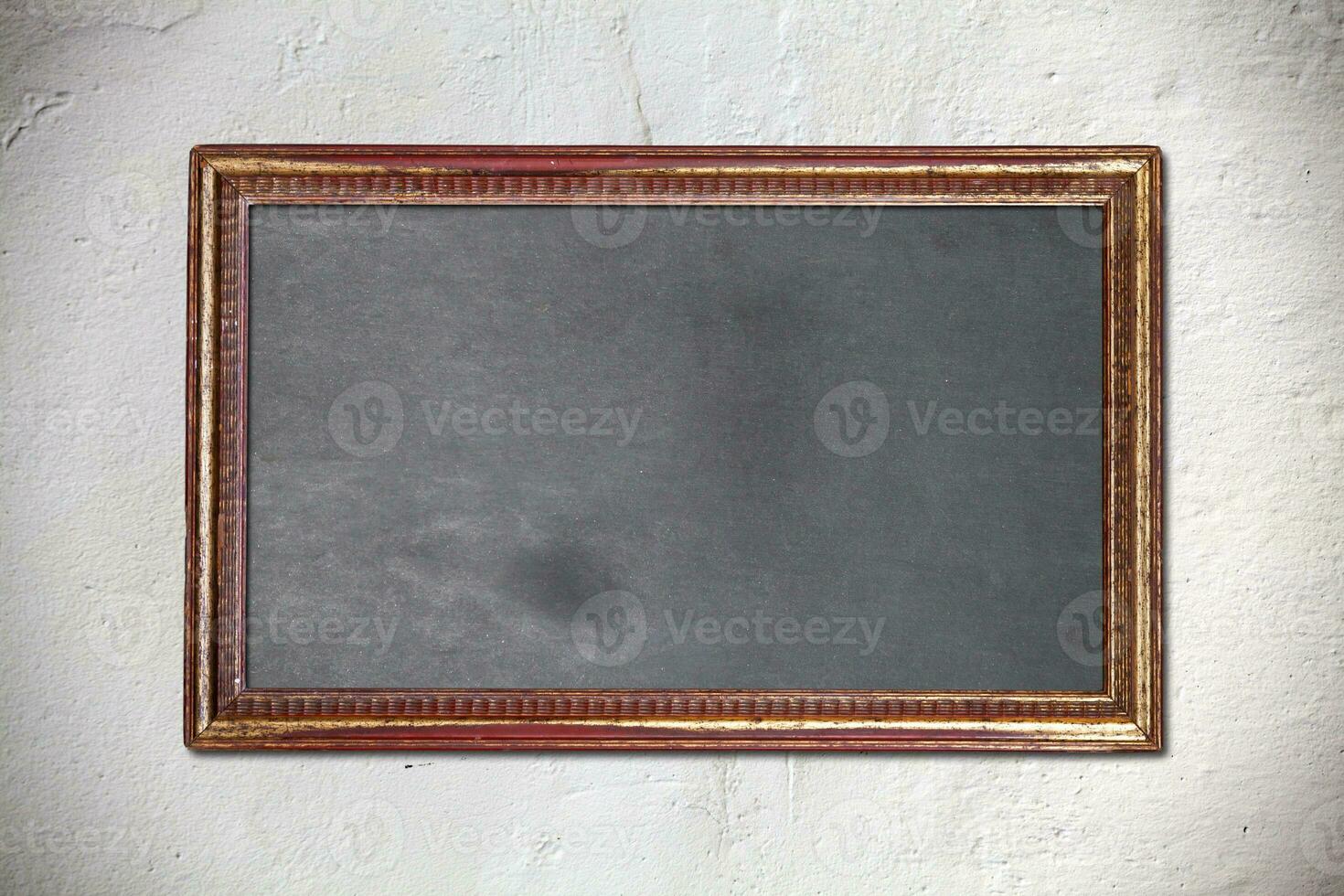 Framed blackboard with copy space photo