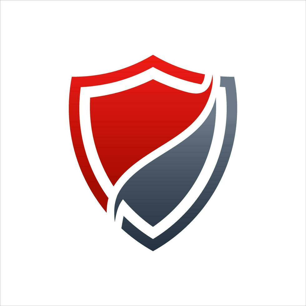 Shield logos designs for business vector