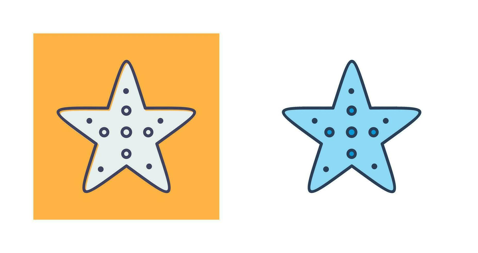 Starfish Vector Icon