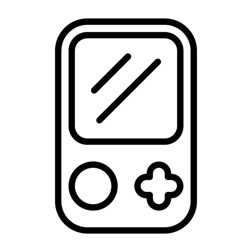 Gaming Console Vector Icon