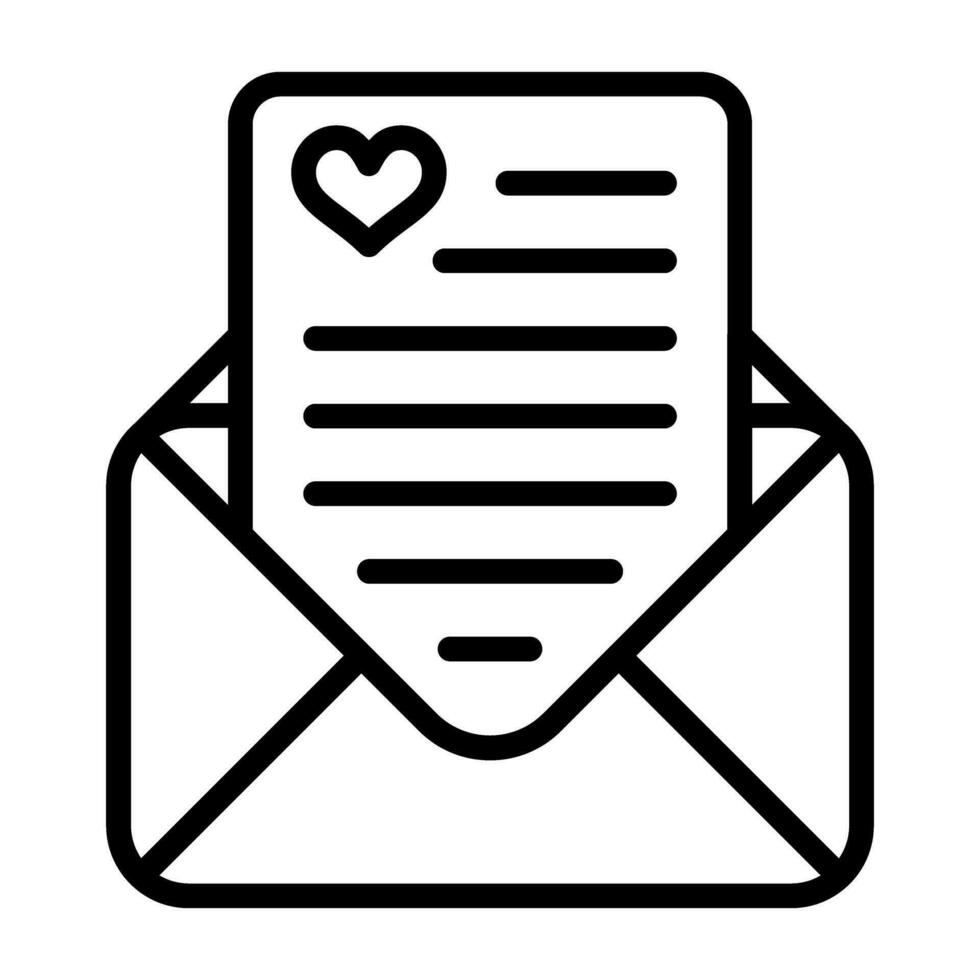 Love letter Vector Icon