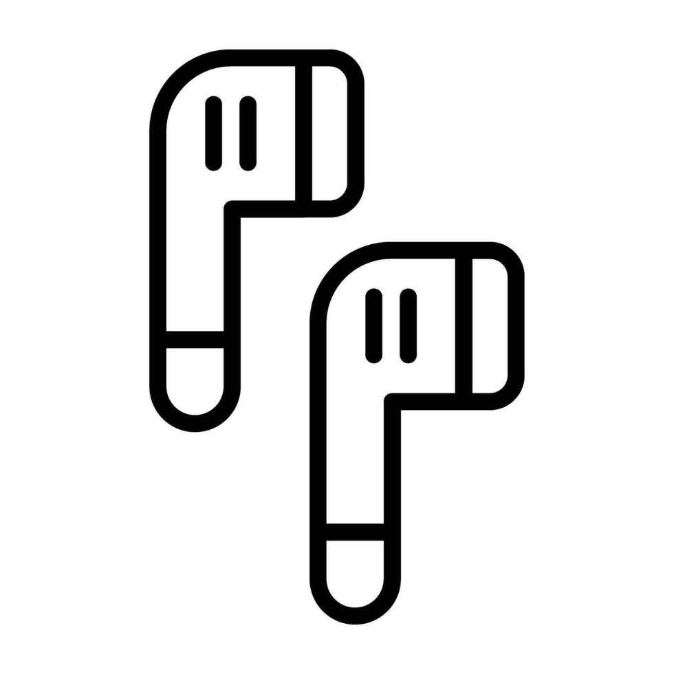 Earbuds Vector Icon