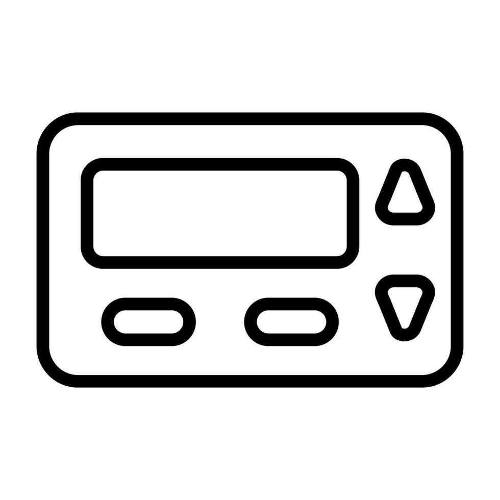 Pager Vector Icon