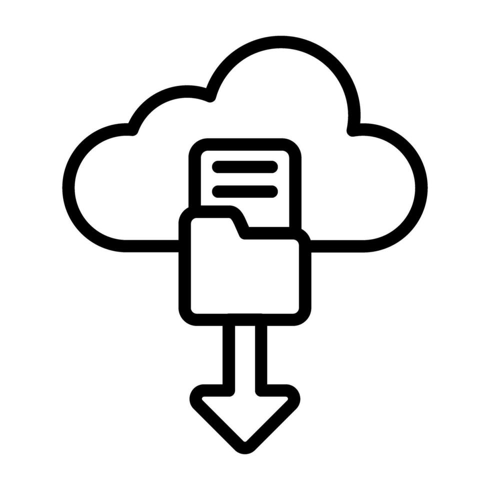 Cloud Security Auditing Vector Icon